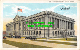 R554409 126. Cuyhoga County Court House. Cleveland Fifth City. Braun Postcard. C - Mundo