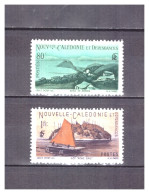 NOUVELLE  CALEDONIE . N ° 261 + 263  .  2   VALEURS   .  NEUVES   * . SUPERBE . - Nuovi