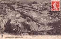 LA BOURBOULE VUE GENERALE PRISE DE LA ROCHE DES FEES 1922 - La Bourboule