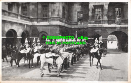 R554140 Royal Horse Guards. Changing Guard. Whitehall. London. 72306. Valentines - Other & Unclassified