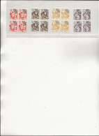 TIMBRES PREOBLITERE N° 158 A 161 NEUF SANS CHARNIERE - BLOC DE 4 - ANNEE 1979 - 1964-1988