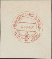 124/ Commemorative Stamp PR 55, Date 6.7.41 - Cartas & Documentos