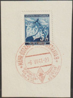 125/ Commemorative Stamp PR 55, Date 6.7.41 - Cartas & Documentos