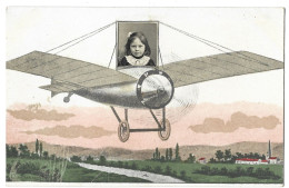 Aviation -   Avec Montage Photo Enfant - Airmen, Fliers