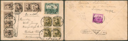 PA3 + 165 X7 Et 166 X4 Et 308 Sur Lettre Par Avion De Liège (1931) > Velbert (Allemagne) - Cartas & Documentos