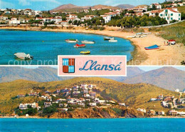 72630309 Llansa Fliegeraufnahme Strand Costa Brava - Autres & Non Classés