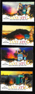 2005 Vulcano Post Office  Michel VU 1238 - 1241 Stamp Number VU 869 - 872 Yvert Et Tellier VU 1210 - 1213 Xx MNH - Vanuatu (1980-...)