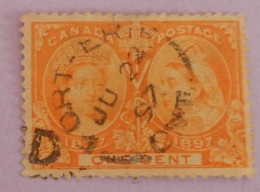 CANADA YT 39 OBLITERE "REINE VICTORIA" ANNÉE 1897 - Used Stamps