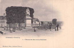 CHATEAU THIERRY STATUE DE JEAN DE LA FONTAINE - Chateau Thierry