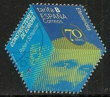 2020-ED. 5408 -Efemérides. Constructores De Europa. Robert Schuman- USADO - Used Stamps