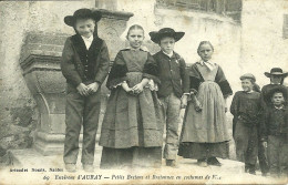 56  ENVIRONS D' AURAY - PETITS BRETONS ET BRETONNES EN COSTUMES DE FETE (ref 7866) - Auray