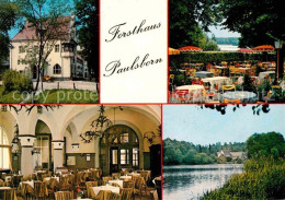 72629439 Berlin Hotel Restaurant Forsthaus Paulsborn Terrasse Gastraum Berlin - Other & Unclassified