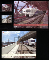 Portugal 1999 - Mi.Nr. 2358 - 2359 + Block 154 + 155 - Postfrisch MNH - Eisenbahnen Railways - Tranvie