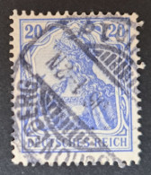 Deutsches Reich 1902, Mi 72b (lebhaft)lilaultramin, Gestempelt Geprüft - Used Stamps