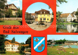 72629359 Bad Salzungen Fremdenheim Joos Marktbrunnen Hufeland Sanatorium Gaststa - Bad Salzungen