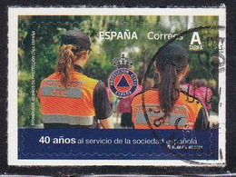 2021-ED. 5521 - Efemerides. 40 Aniversario Protección Civil España- USADO - Used Stamps