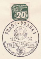 045/ Commemorative Stamp PR 81, Date 11.1.42 - Lettres & Documents
