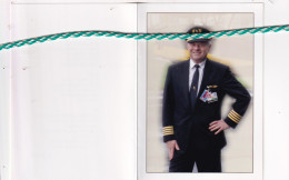 Frank Dassen-Cassidy, Deurne 1942, Zaventem 2003. Captain Boeing 757, 747. Foto - Décès