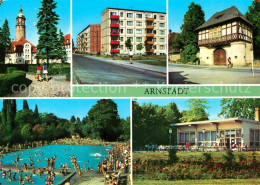 72628631 Arnstadt Ilm Neideckturm Rudolstaedter Strasse Fischtor Bad HO Cafe DSF - Arnstadt