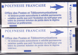 Polynésie Carnet C507 Type I Et II - Neuf ** Sans Charnière - TB - Booklets