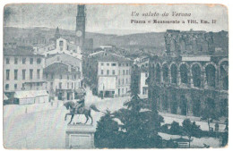 1921 VERONA  5 UN SALUTO DA - Verona