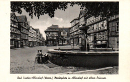 CPA - BAD SOODEN-ALLENDORF - Macktplatz à Allendorf Avec Le Vieux Beünnen - Edition Carl Thoericht - Bad Sooden-Allendorf