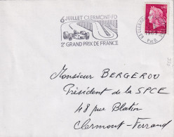 1964 - 69 - 70  N. 3  Buste  Con ANNULLO  MECCANICO   Figurato   Per IL GRAN PREMIO DI FRANCIA - Automovilismo