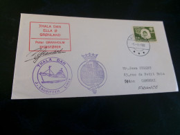 BELLE ENVELOPPE "THALA DAN ..J.LAURITZEN LINES "..CACHET MESTER VIG 5-8-1982 - Covers & Documents