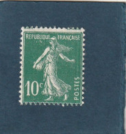 ///   FRANCE ///  Semeuse  10 Cts Vert --  ** - Unused Stamps