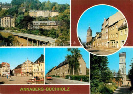 72627780 Annaberg-Buchholz Erzgebirge Teilansicht St Annenkirche Markt Friedrich - Annaberg-Buchholz