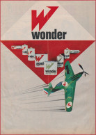 Pile Wonder. Visuel Avion à Hélices. 1970. - Werbung