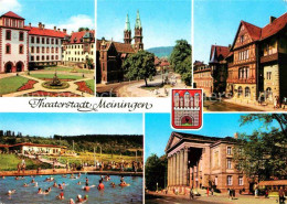 72627736 Meiningen Thueringen Schloss Stadtkirche Henneberger Haus Schwimmbad Th - Meiningen