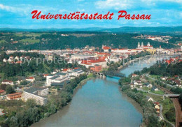 72627700 Passau Dreifluessestadt Universitaetsbauten Am Inn Fliegeraufnahme Pass - Passau