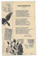 CPA Circulée En 1917 - Fraternité - Poème D' Amélie De Néry - Dessin De Buffin - Vente Au Profit Du Tricot Du Soldat - Patriotic