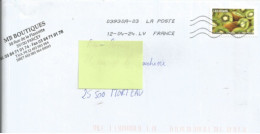 "Les Kiwis" Seul Sur Lettre - Briefe U. Dokumente