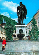 72627501 Baile Herculane Statuia Lui Hercule Denkmal Statue Baile Herculane - Roumanie
