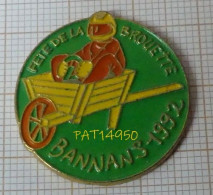 PAT14950  FÊTE DE LA BROUETTE 1992 à BANNANS Dpt 25 DOUBS - Städte