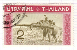 T+ Thailand 1968 Mi 513 Teakholz - Thailand