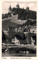 CPA - WUERZBURG - Vieux Pont Principal Et Forteresse De Marienberg - Edition Schöning Co. - Wuerzburg