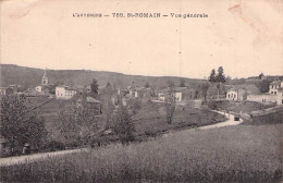 L'AUVERGNE SAINT ROMAIN VUE GENERALE 1924 - Sonstige & Ohne Zuordnung