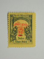 Reklamemarke 30 Jahre Schutz Arbeit Verein Südmark Graz Österreich 1919 - Erinnofilie