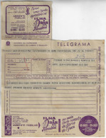 Brazil 1969 Telegram Shipped Rio De Janeiro Authorized Advertising Island & Fishermen Bar Shrimp Fish Turtle Crab Hook - Maritiem Leven
