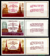 1973  USSR  CCCP  Mi 4143-45 Zf  MNH/** - Ungebraucht