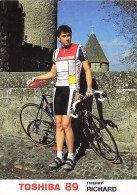 Vélo - Cyclisme -  Coureur Cycliste Thierry Richard - Team Toshiba 1989 - Cyclisme