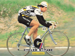 Vélo - Cyclisme -  Coureur Cycliste Pascal Poisson - Team Renault Gitane 1981 - Signé - Cycling