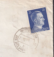 Lettre ʘ Wittenheim (Kr Mülhausen) 21.10.1941 -> Billy-Montigny (62) - Zensur/Censure ABPe Avec Contenu (sans Photo) - WW II