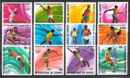 Guinea MNH Set - Verano 1976: Montréal