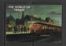 GRENADA 1999 TRAIN YVERT N°B514 NEUF MNH** - Eisenbahnen