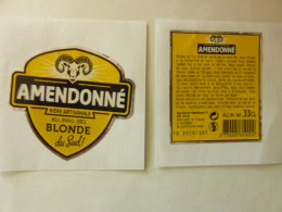 AMENDONNE - Blond Du Sud - Cerveza