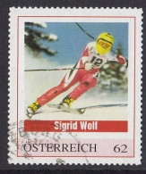 AUSTRIA 105,personal,used,hinged,Sigrid Wolf - Personalisierte Briefmarken